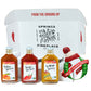 Springs Fireplace Hot Sauce Trio Gift Set, Gift Guide 2025, Hot Sauce, Tesuque, Aji Mango, Aji Peach, Farmer Grown, Hot Peppers,