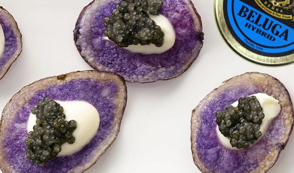 Caviar Star Royal Dark Beluga Hybrid Caviar - Huso/Baerii Sturgeon Roe - 2 Ounce (56 Grams)