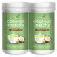 Cacafe Coconut Matcha | Instant Japanese Health Drink | Creamy & Sweet | Hot Or Iced Green Tea Latte Mix | New Look, Reduced Sug