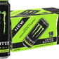 Monster Energy Zero Sugar, Green, Original, Low Calorie Energy Drink, 16 Ounce (Pack Of 15)