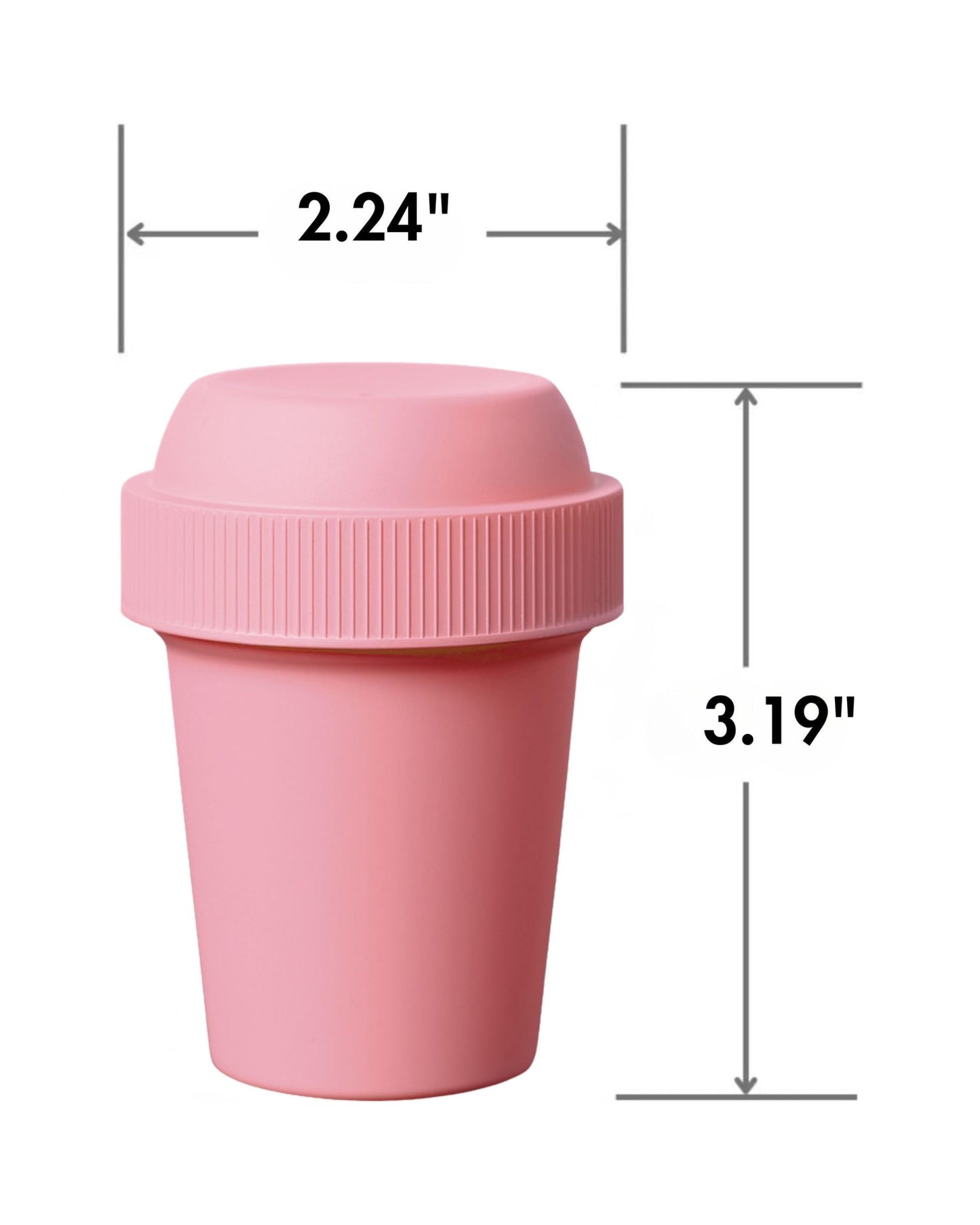 Mini Matcha Shaker (20Ml) Modern Matcha Whisk | Ideal For Enhanced Grade Matcha Powder & Hojicha Powder | Compact Cup For Home, Office, Or Travel | Gift For Tea Lovers | Pink - (Japan Imported)