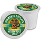 Harmonic Grounds Organic Decaf Mushroom Coffee Pods - Medium Roast with Lions Mane, Reishi, Chaga & Cordyceps - 34 Count Compatible with Keurig