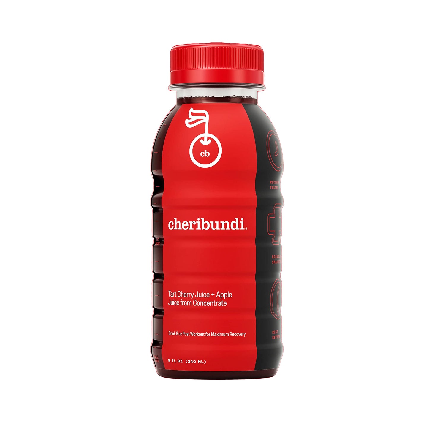 Cheribundi Tart Cherry Juice Original | Tart Cherry Sweetened with Apple Juice | Athletes Recovery Drink | Promotes Restorative