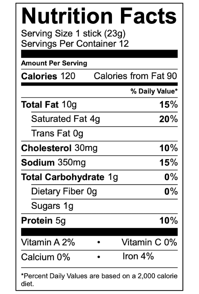 Oberto Beef & Pork Smoked Sausage Sticks, Peperoni Style, 0.8 Ounce (Pack of 12)