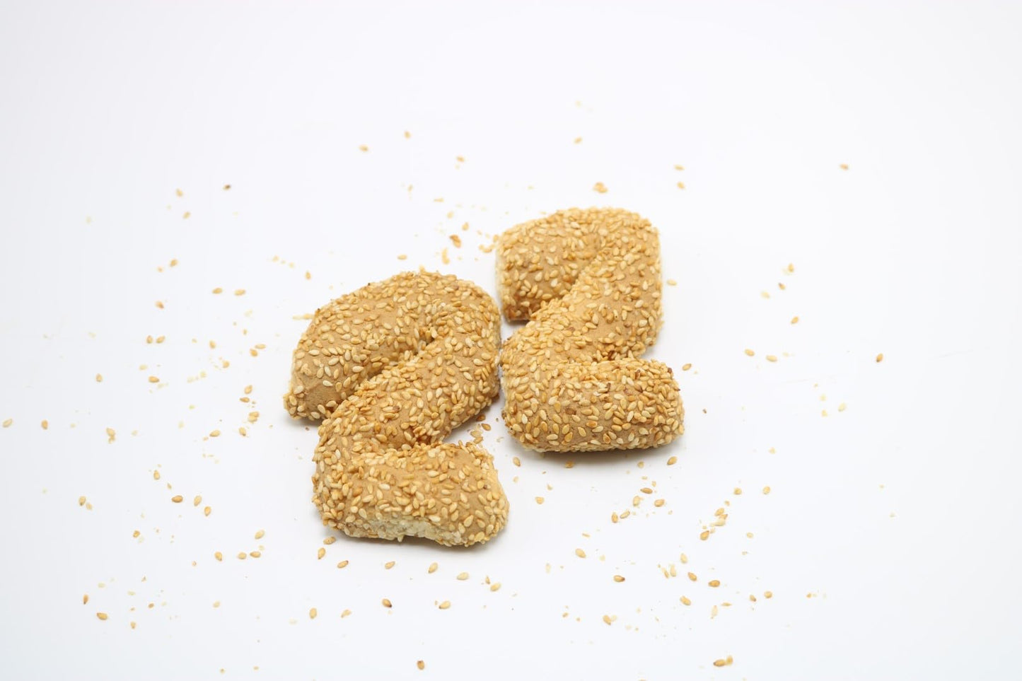 RawJoy Fresh New York City S Shape Regina Biscotti Cookies, 1 pound
