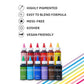 Chefmaster Neon Green Liqua-Gel Food Coloring | Vibrant Color | Professional-Grade Dye For Icing, Frosting, Fondant | Baking & D