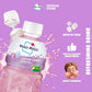 Mogu Mogu Drink Cotton Candy - Chewable Juice Boxes with Nata de Coco - 6 Bottles