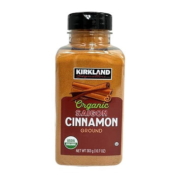 Kirkland Organic Ground Saigon Cinnamon - 10.7 Ounce, Pack of 1, Premium Quality Spice