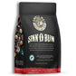 Bones Coffee Company Sinn 'O' Bun Whole Coffee Beans Cinnamon Roll Flavor | 12 Oz Medium Roast Low Acid Coffee | Flavored Coffee Gifts & Beverages (Whole Bean)