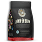 Bones Coffee Company Sinn O Bun Ground Coffee Beans, Cinnamon Roll Flavor, Low Acid Flavored Coffee, Made with Arabica Coffee