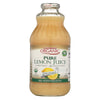 Lakewood PURE Organic Lemon Juice, (NOT from Concentrate), Buy TWELVE Bottles and SAVE More, Each Glass Bottle is 32 Ounces (Pac