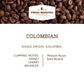 Fresh Roasted Coffee, Colombian Supremo, 5 Lb (80 Oz), Medium Roast, Kosher, Ground