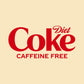 Diet Coke Caffeine Free Soda, 12 fl oz, 12 Pack, Caramel, Model 049000029345