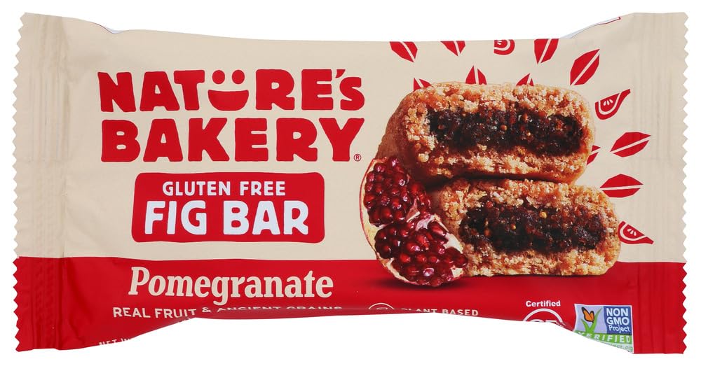 Natures Bakery Pomegranate Fig Bar - Case of 12
