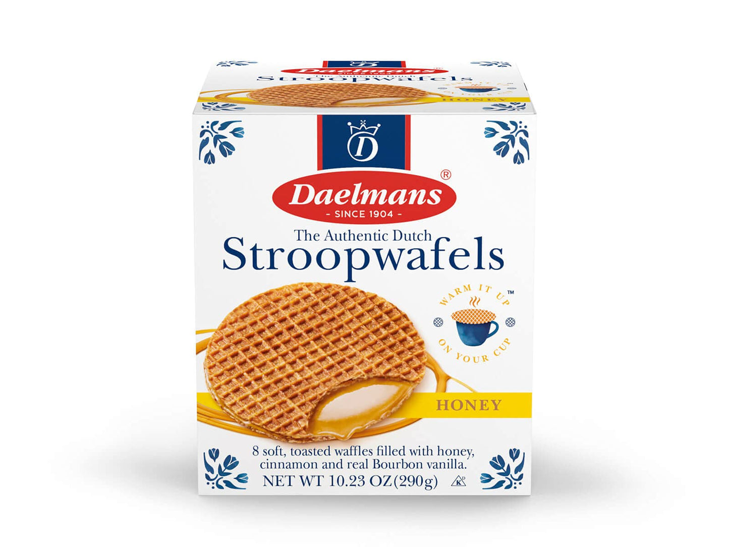 Wafer Honey Jmbo Stroopwa (Pack Of 8)