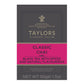 Taylors of Harrogate Classic Chai, Black Tea, Individually Wrapped Bags, 20 Count (Pack of 6), Spiced, Aromatic & Warming, Caffe