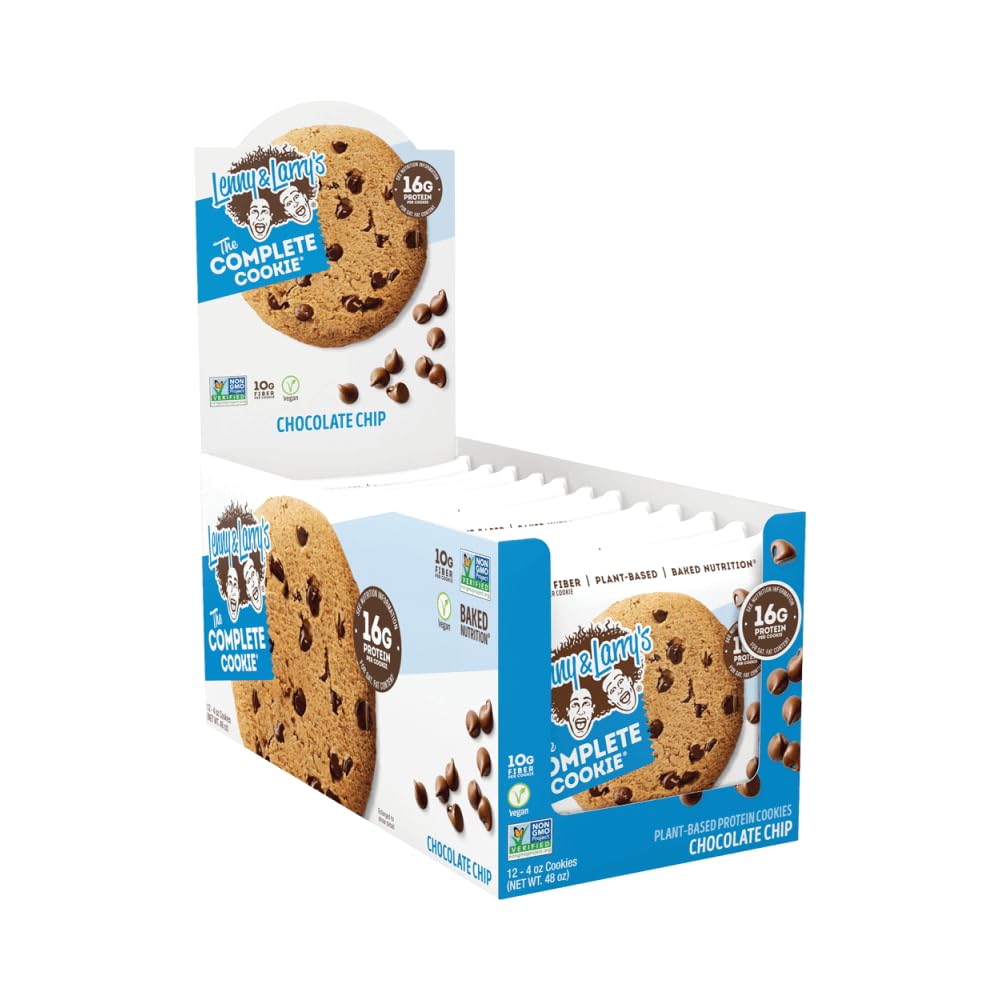 Lenny & Larrys, Cookie Complete Chocolate Chip, 12 Count, 4 Ounce