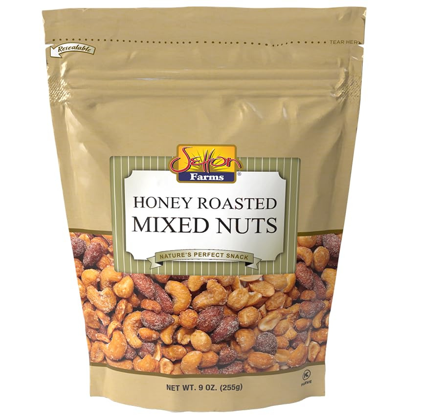 Honey Roasted Mixed Nuts 9 Oz. Bag, Kosher