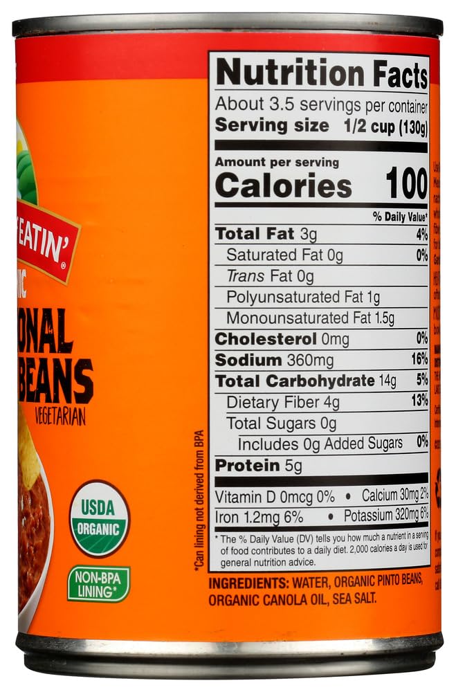 Goe Lf Refried Beans ( 12 X 16 Oz   )