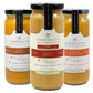 18 Chestnuts Plant Based Soup - Fall Bundle Box: Pumpkin Coconut, Carrot Ginger Dill, & Butternut Squash Pear Soup Bundle, Plant