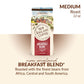 New England Coffee Breakfast Blend Medium-Roast Ground Coffee, 12-Ounce (Pack of 3), Rich Taste & Aroma