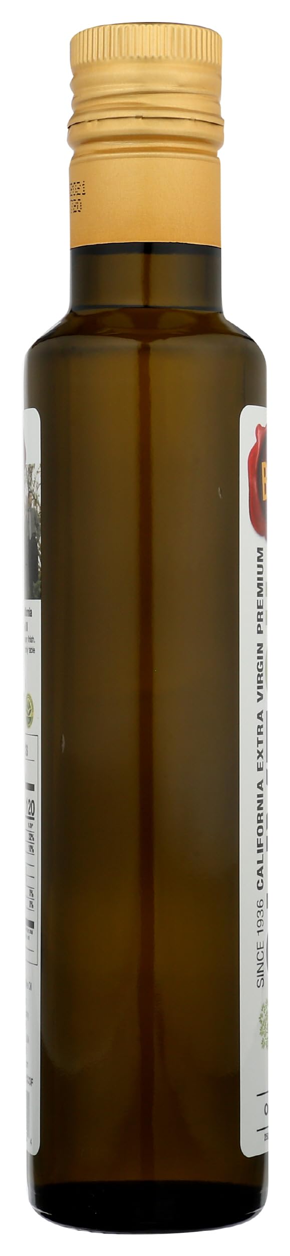 Bari Oil Olive Extra Virgin Organic, 250 Ml