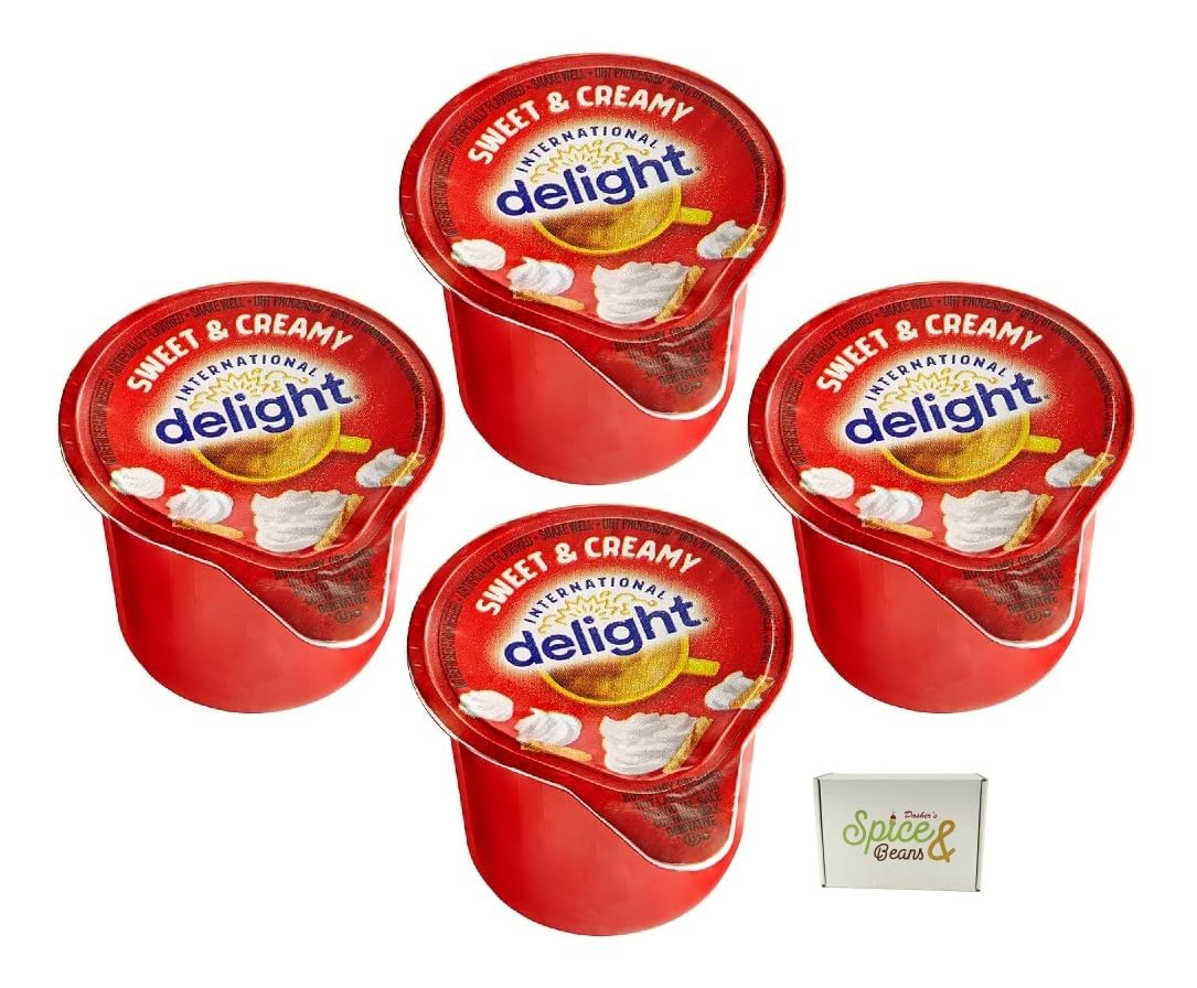 Creamer Singles Bundle | Made In America & Vegetarian | (48 Count, Sweet & Creamy)