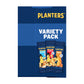 PLANTERS Peanuts & Cashews Variety Pack, 40.5 oz, 24 Count, Includes Honey Roasted Peanuts, Salted Peanuts, Salted Cashews