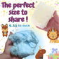 Lupy Lups! Cotton Candy Party Pack - 0.5 oz Each, Individually Wrapped - Perfect for Stockings, Treats, Party Favors, Buffet Tab