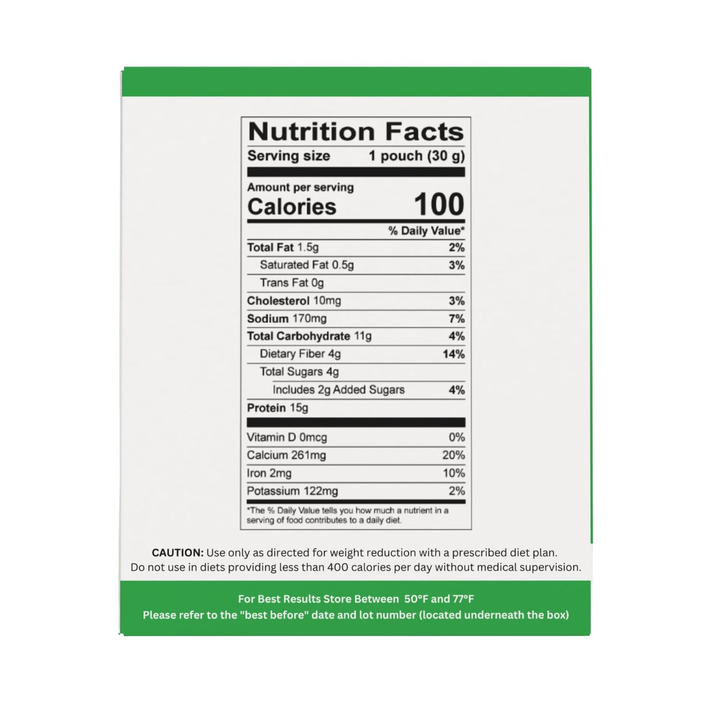 Nutmeg State Nutrition High Protein Shake Mix, 15g Protein, 100 Calories, Low Fat, Keto Friendly, 7 Packets, Chocolate Flavor