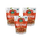 Fresh Gourmet Crispy Red Peppers Crunchy Snack And Salad Topper 3.5 Ounce (Pack Of 3)