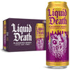 Liquid Death Slaughter Berry Iced Tea, Raspberry Black Tea, Low Calorie, 8-Pack (19.2oz Cans)