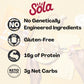 Sola Low Carb & Keto Friendly Granola, Vanilla Almond - Low Sugar, Naturally Flavored, Gluten Free & No Artificial Colors, Flavo