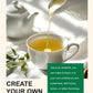 TeeLux Decaf Green Tea  CO2 Decaffeinated Green Tea Loose leaf  Delicate & Smooth Flavor  7oz