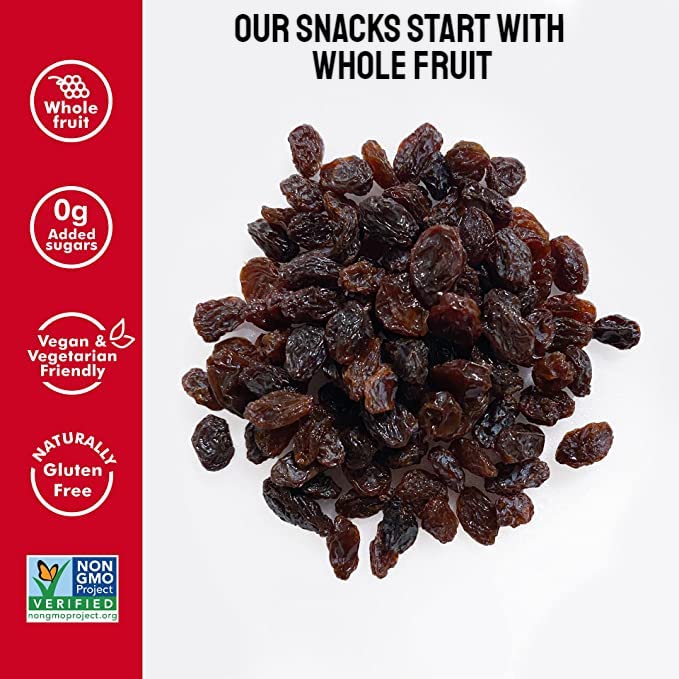 Sun-Maid Vanilla Yogurt Coated Raisins - (80 Pack) 0.5 Oz Mini Snack-Size Box - Yogurt Covered Dried Fruit Snack For Lunches And