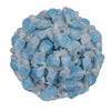 Gourmet Soft and chewy Salt Water Taffy Candies - Individually Wrapped - Bulk bags (Sour Blue Raspberry, 2 Pound (Pack of 1))