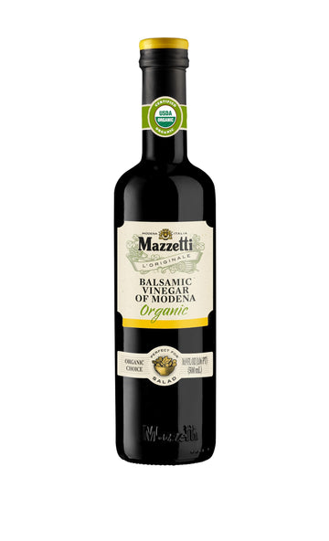 Mazzetti Balsamic Vinegar PGI-2 Leaf Organic (NEW), 16.9 Fl Oz (Pack of 1)
