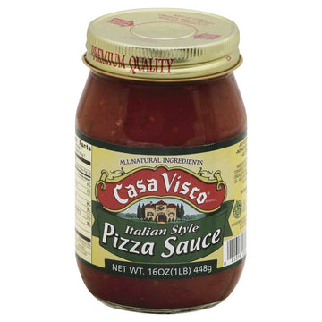 Casa Visco Pizza Sauce, 16 Ounce (Pack of 6)