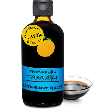Momofuku Tamari by David Chang, (8 Ounces), No Gluten, Made from Organic Ingredients, Chef Made for Cooking & Umami, Steeped wit
