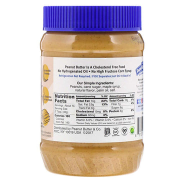 Peanut Butter & Co Mighty Maple -- 16 oz