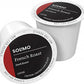 Amazon Brand - Solimo Dark Roast Coffee Pods, French Roast, Compatible with Keurig 2.0, 100 Count