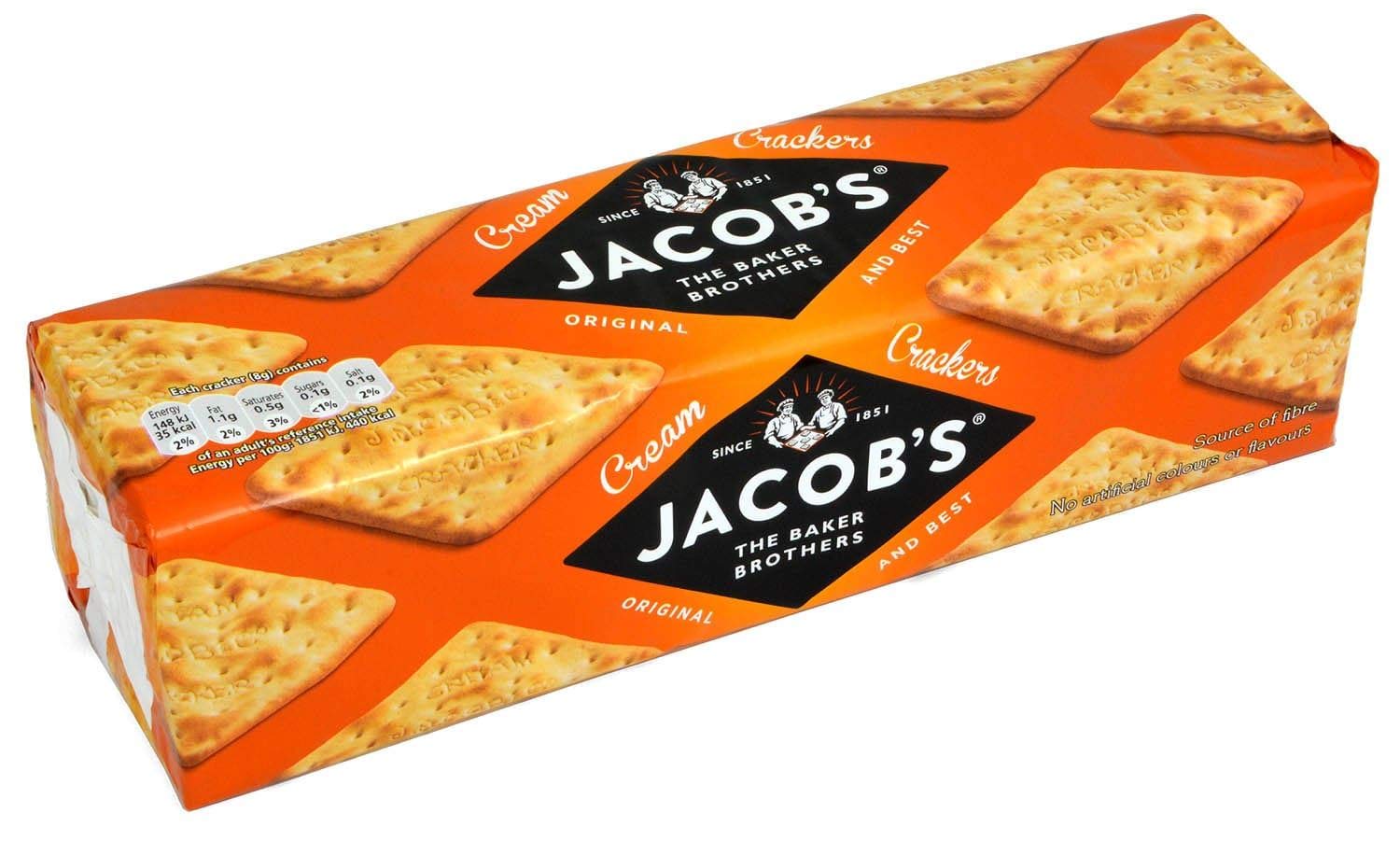 Jacobs Cream Crackers - 300g - Pack of 4