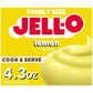 Jell-O Cook & Serve Lemon Pudding & Pie Filling, 4.3 oz, Pack of 8