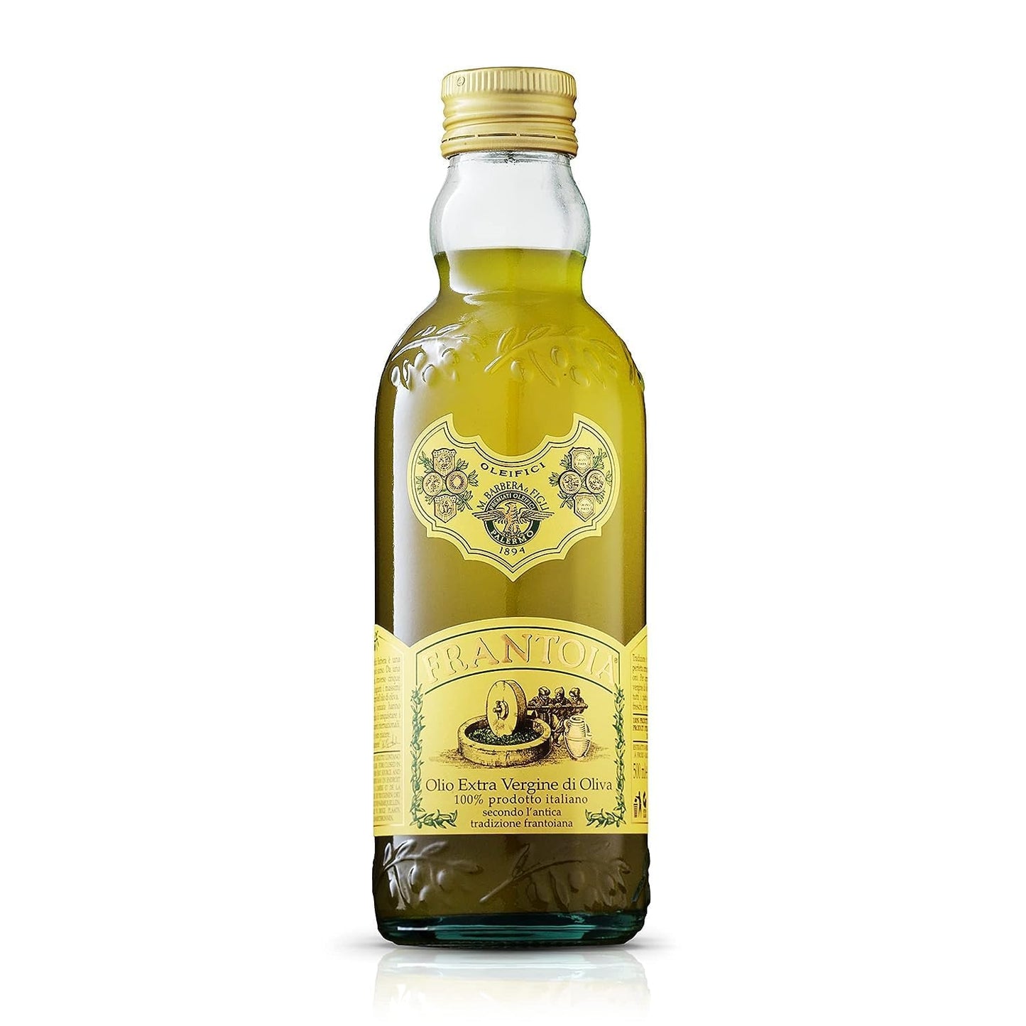 FRANTOIA Extra Virgin Olive Oil - 16.9 Fl Oz (Pack of 1)