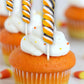 Halloween Twisty Lollipops - 24 Unicorn Suckers Individually Wrapped Bulk - Halloween Candy - Trick Or Treat Candy Bags - Candy
