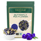 Vahdam, Butterfly Pea Flower Tea (1.76Oz) 100+ Cups | Delicate & Earthy | Vacuum Sealed For Freshness | Butterfly Pea Flower Loose Leaf Tea | Brew Iced Tea, Cooking, Mocktails & Cocktails