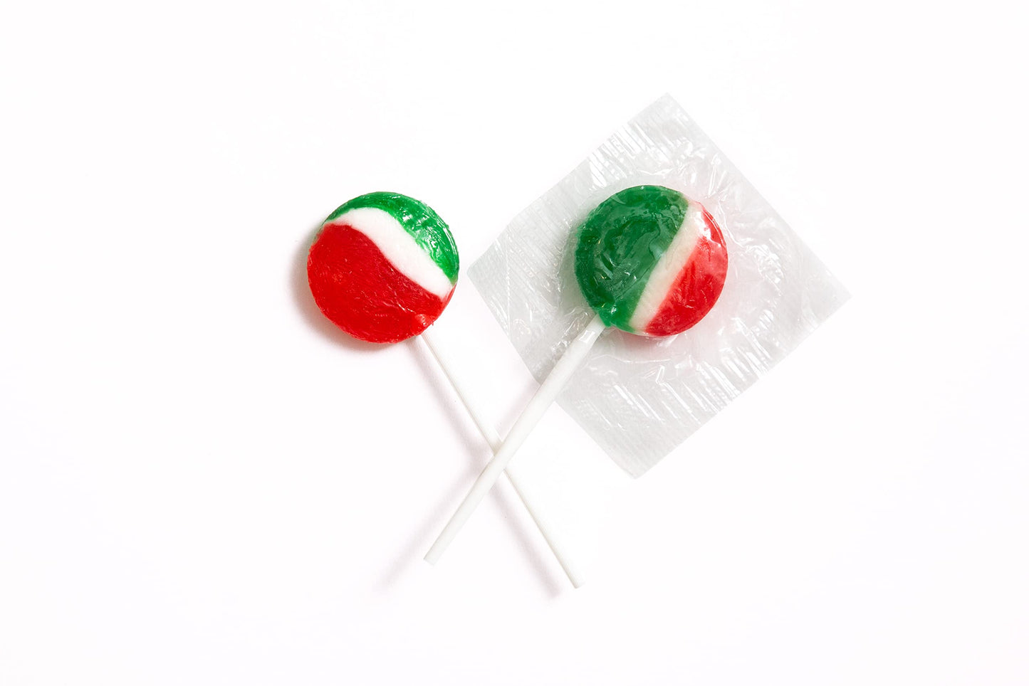 Bulk Flat Lollipops Individually Wrapped Candy - 10 lb. Assorted Flavors of Mixed Fruit Suckers - Party Favors for Kids - Bulk F