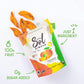 Sol Simple Organic Dried Mango | 6Oz Snack Pack (2 Bags Total) | One Ingredient | Vegan | Non-Gmo | No Added Sugar | Fair Trade | Dried Fruit | Mango