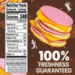 Lunchables Ham & Cheddar Cheese Cracker Stackers Kid Lunch Snack, 3.5 Oz Tray