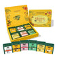 Vahdam, Assorted Herbal Tea Variety Pack (6 Variants, 36 Tea Bags) Caffeine Free, Gluten Free, Non Gmo | Eco Friendly Long Leaf Pyramid Tea Bags I Tea Gift Sets For Men And Women
